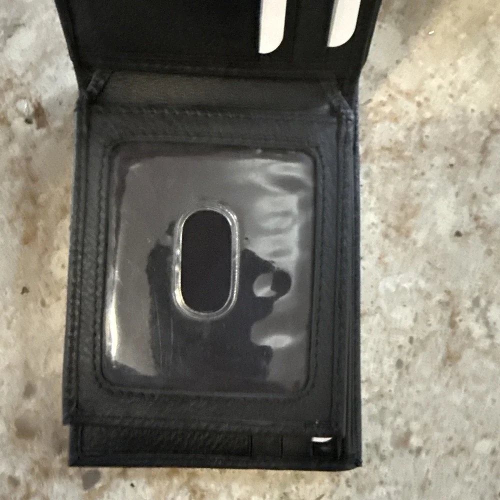 CALGARI Italian Luxury Leather Wallets For Men | Bifold Black